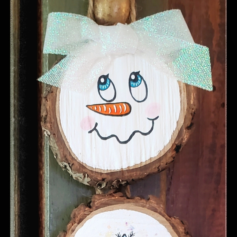 Snowman Christmas ornament